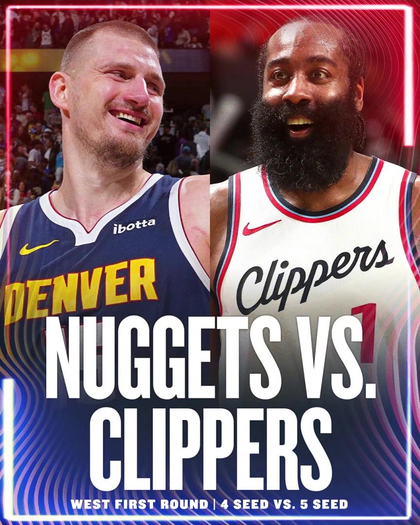 帶隊(duì)的神！哈登率快船鎖定西部第5，生涯從未缺席過(guò)季后賽！